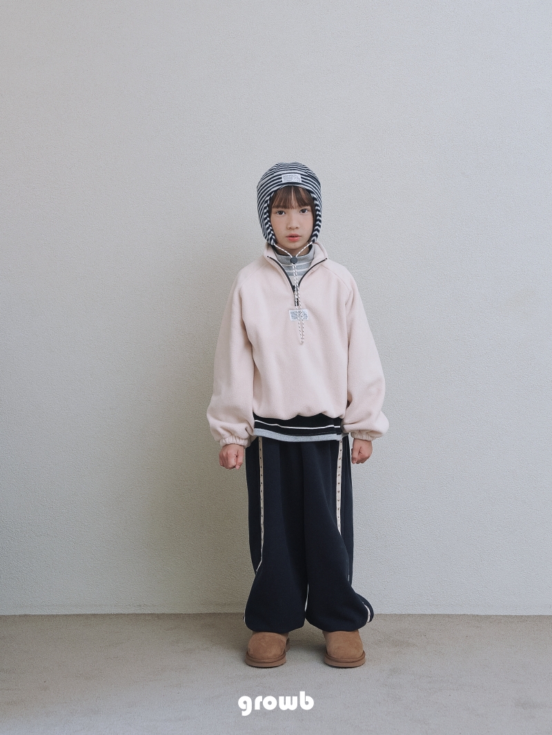 Grow B - Korean Children Fashion - #childrensboutique - Stud Jogger Pants - 5