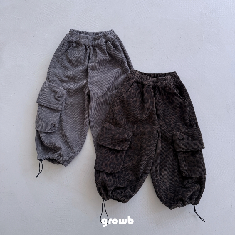 Grow B - Korean Children Fashion - #childrensboutique - Big Pocket Pants
