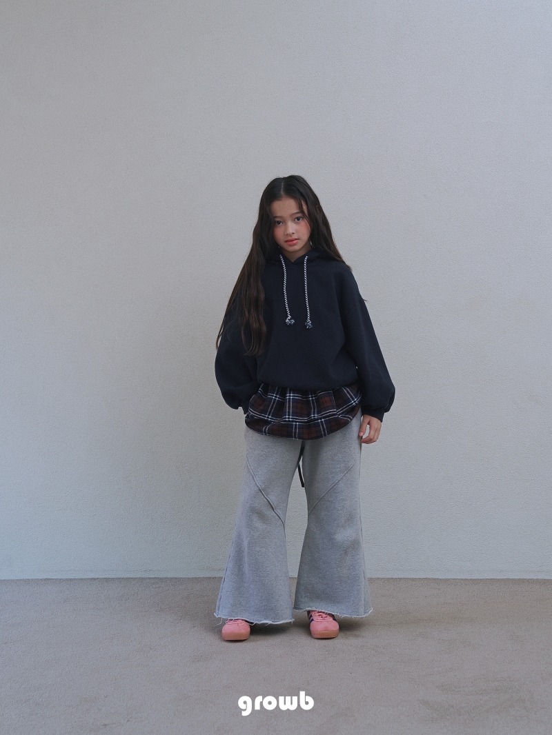 Grow B - Korean Children Fashion - #designkidswear - Rope Hoodie - 8