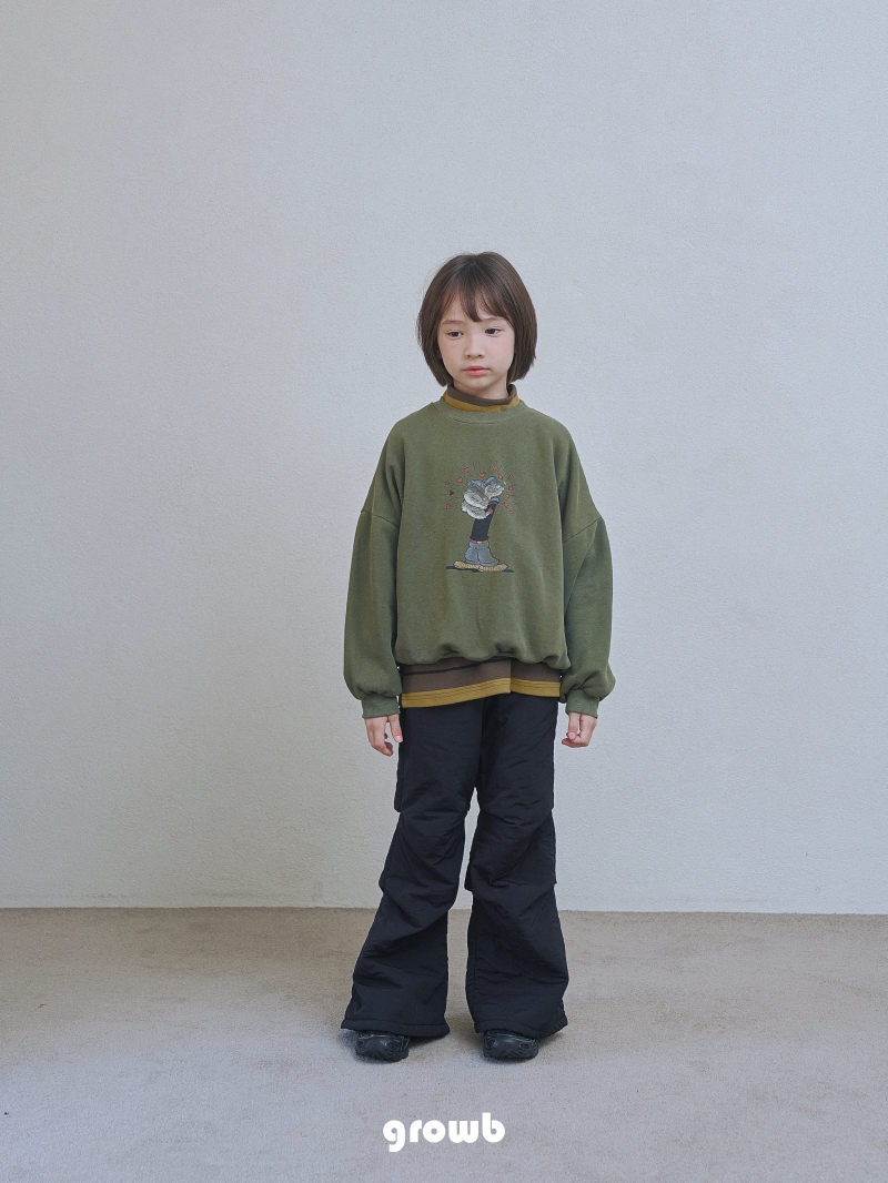 Grow B - Korean Children Fashion - #discoveringself - Uncle Sweatshirt - 6