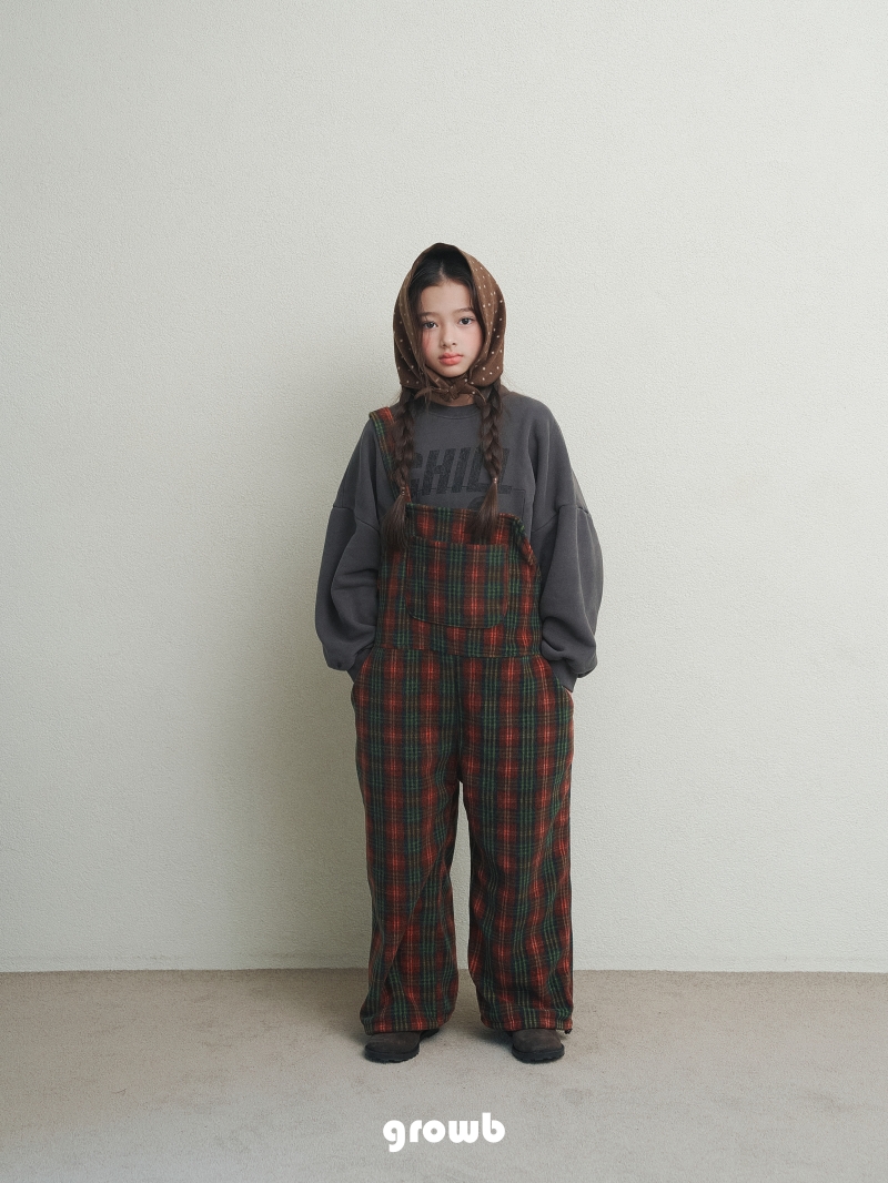 Grow B - Korean Children Fashion - #designkidswear - Work Overalls - 4