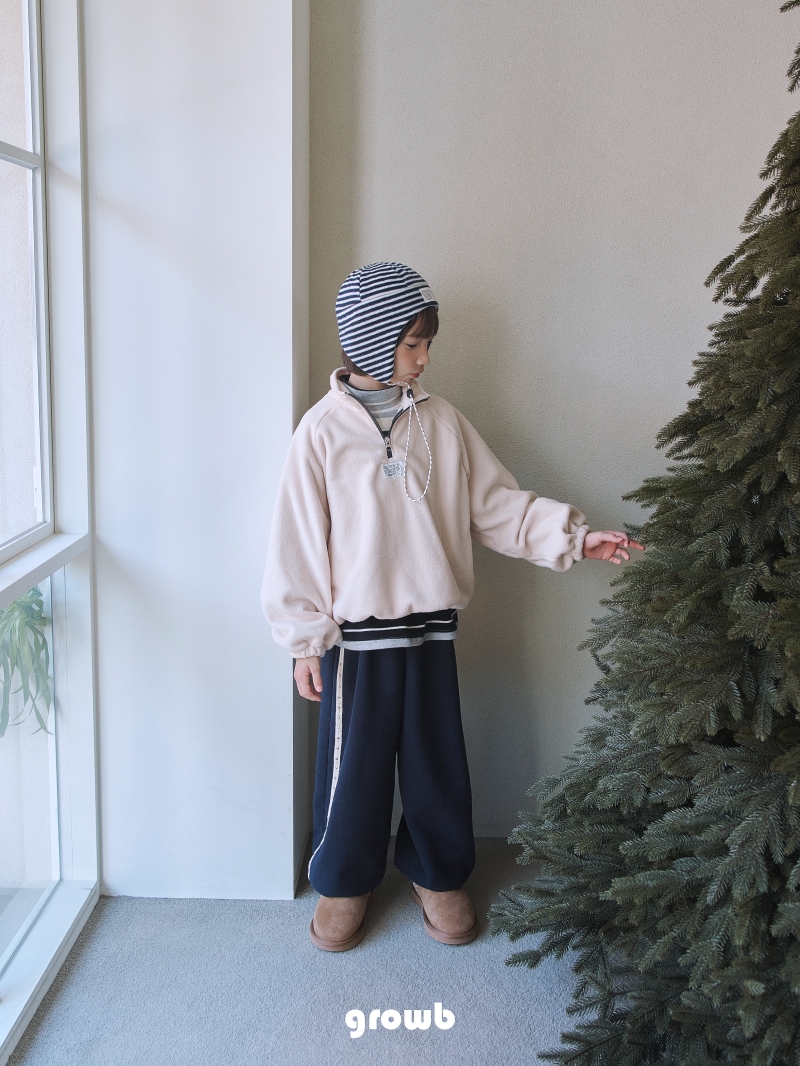 Grow B - Korean Children Fashion - #fashionkids - Stud Jogger Pants - 8