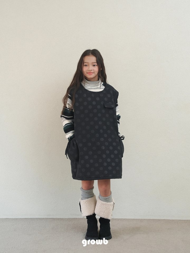 Grow B - Korean Children Fashion - #fashionkids - Bonding One-piece - 5