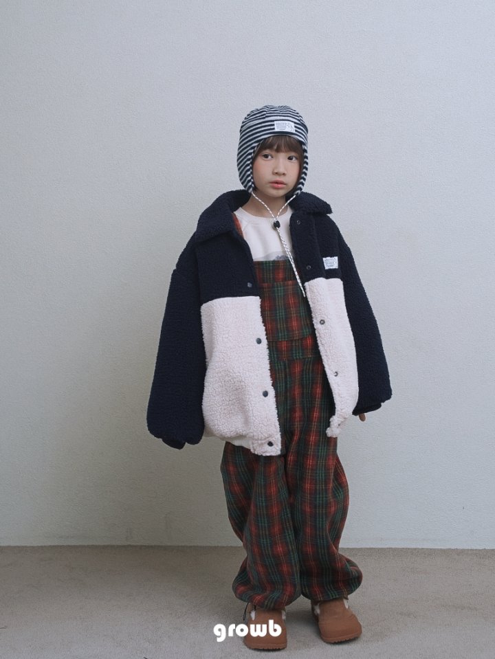 Grow B - Korean Children Fashion - #fashionkids - Fluffy Jacket (Junior) - 3