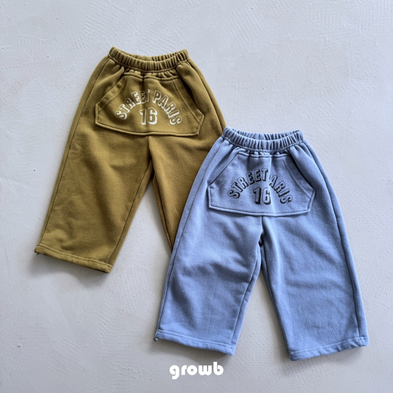 Grow B - Korean Children Fashion - #fashionkids - Street Pants
