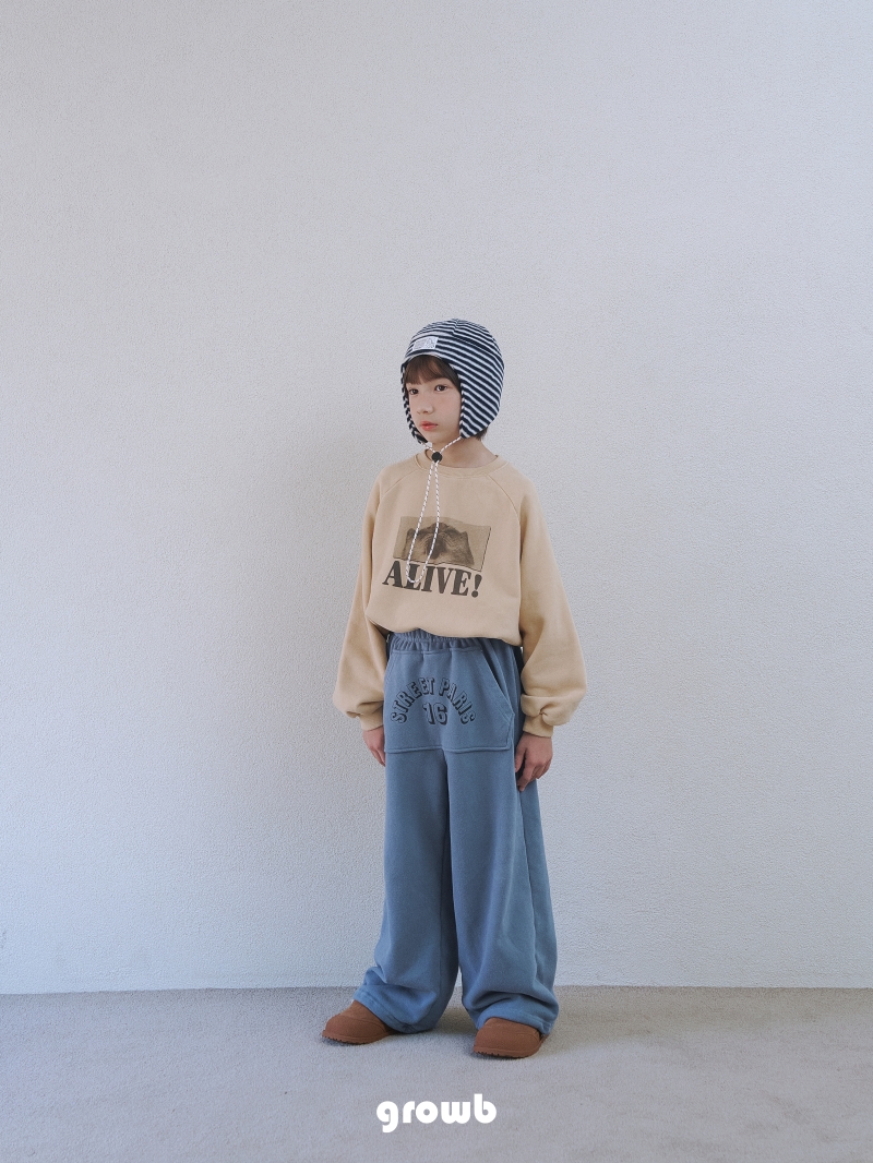 Grow B - Korean Children Fashion - #fashionkids - Live Sweatshirt - 9