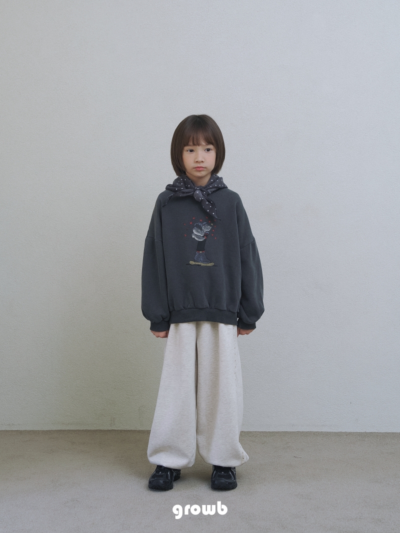 Grow B - Korean Children Fashion - #kidsshorts - Stud Jogger Pants - 9