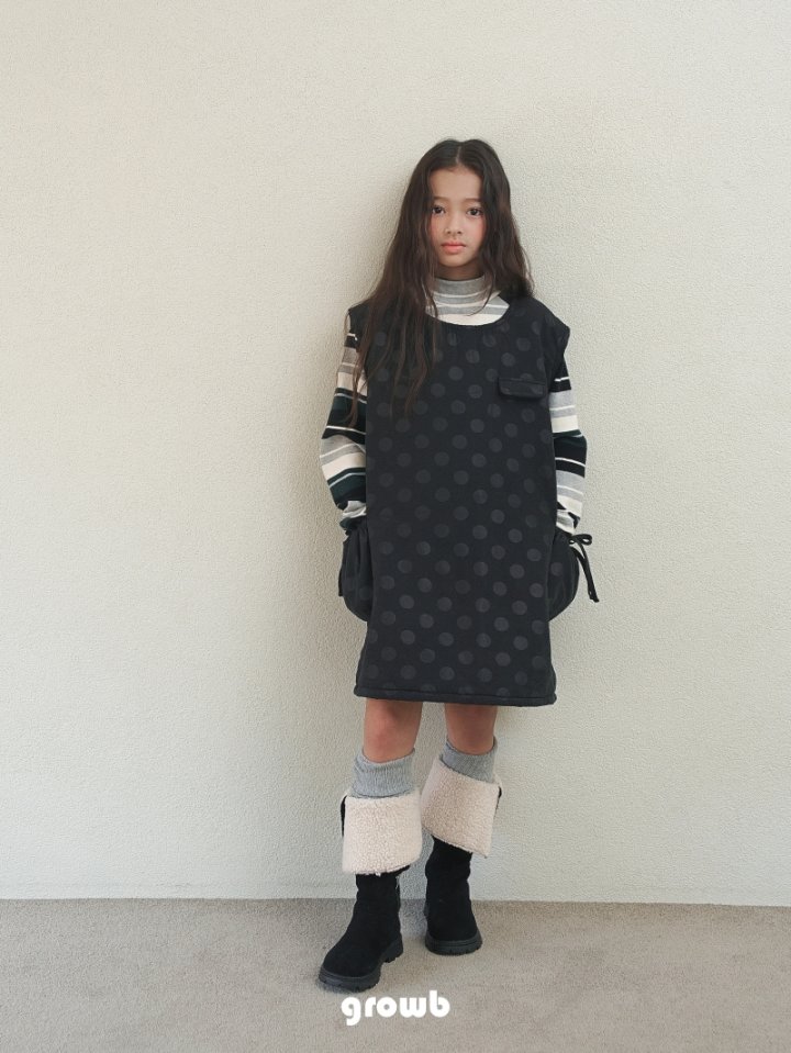 Grow B - Korean Children Fashion - #kidsshorts - Bonding One-piece - 6