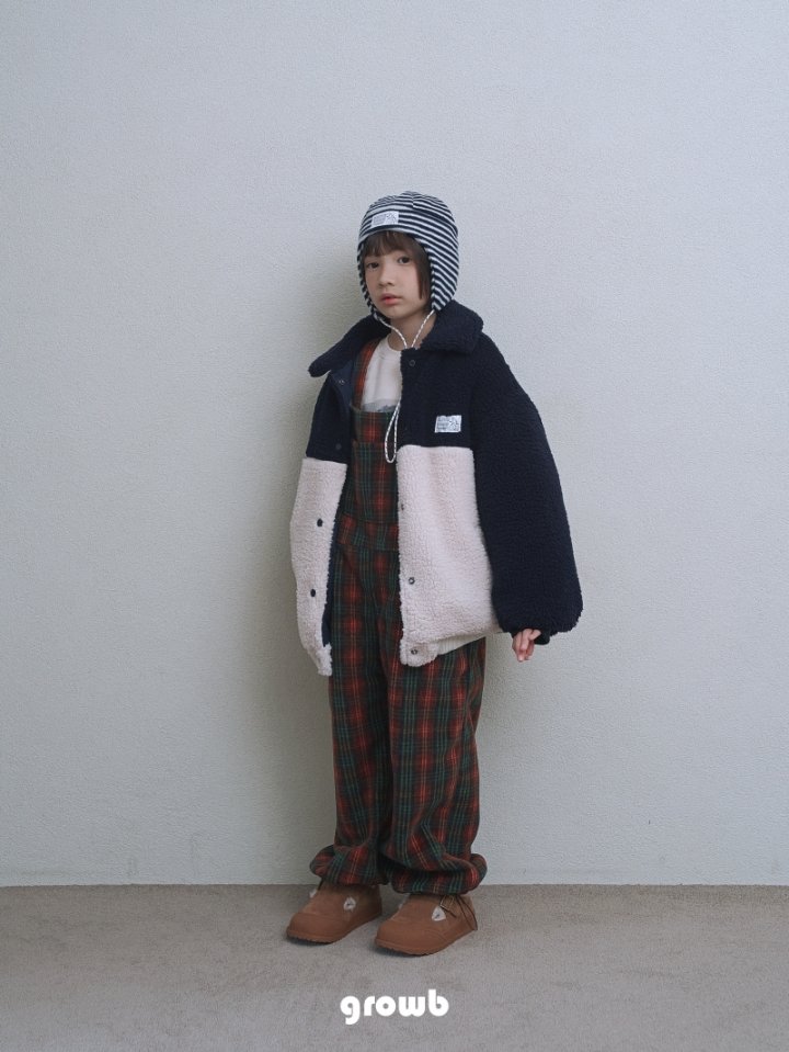 Grow B - Korean Children Fashion - #fashionkids - Fluffy Jacket (Junior) - 4