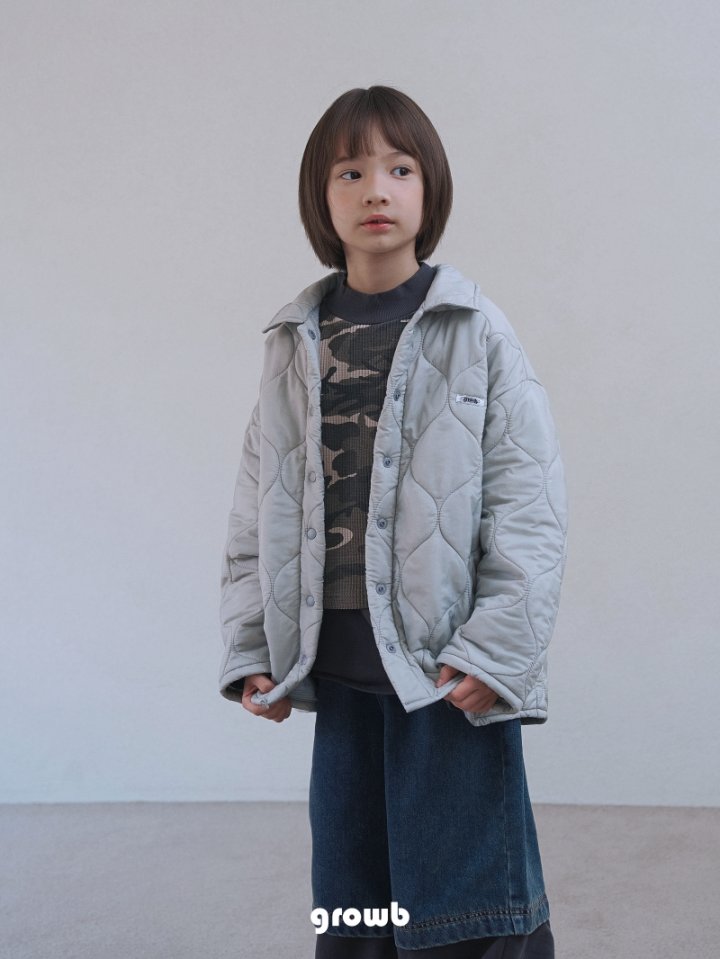 Grow B - Korean Children Fashion - #kidsshorts - Ounce Bonding Shirt - 12