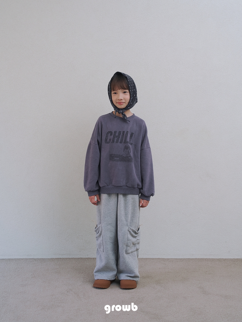 Grow B - Korean Children Fashion - #kidsshorts - DJ Sweatshirt - 8
