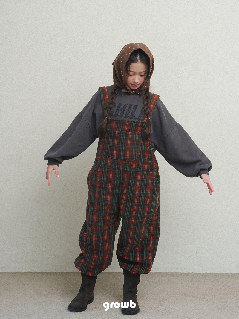 Grow B - Korean Children Fashion - #kidsstore - Work Overalls - 7