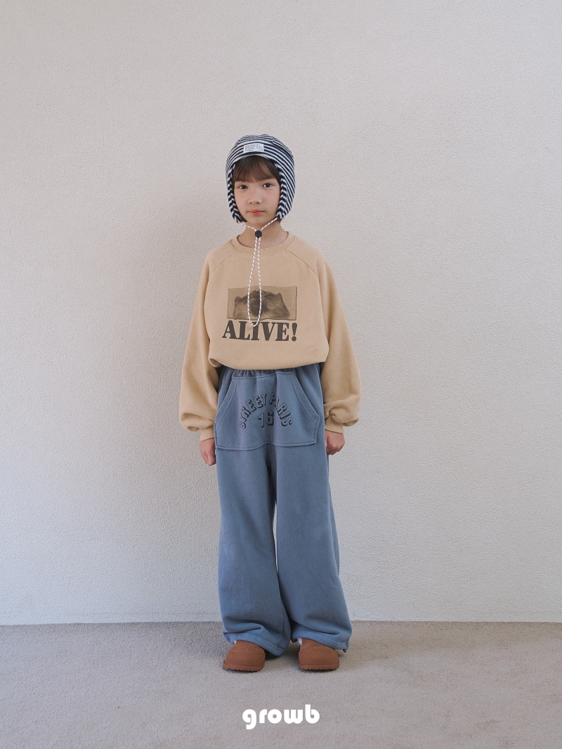 Grow B - Korean Children Fashion - #kidsstore - Street Pants - 4