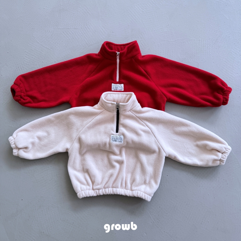 Grow B - Korean Children Fashion - #kidzfashiontrend - In Zip-Up