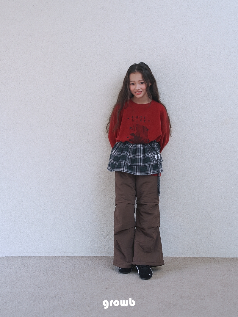 Grow B - Korean Children Fashion - #kidzfashiontrend - Rivet Bonding Pants - 6