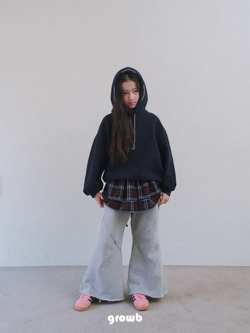 Grow B - Korean Children Fashion - #kidsstore - Jenny Bootcut Pants (Stripe) - 4