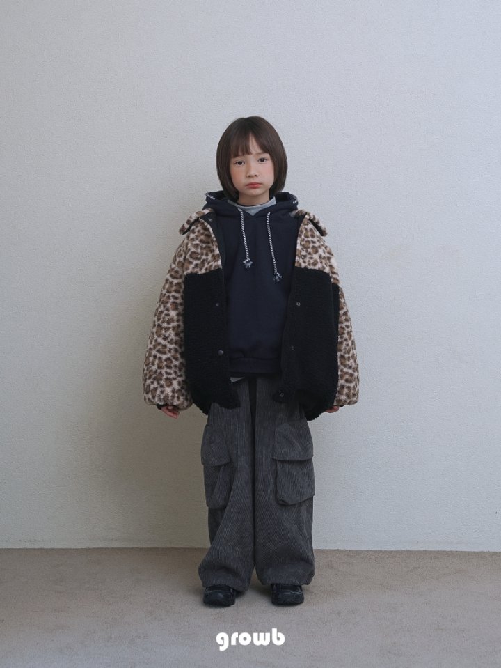Grow B - Korean Children Fashion - #littlefashionista - Fluffy Jacket (Junior) - 8