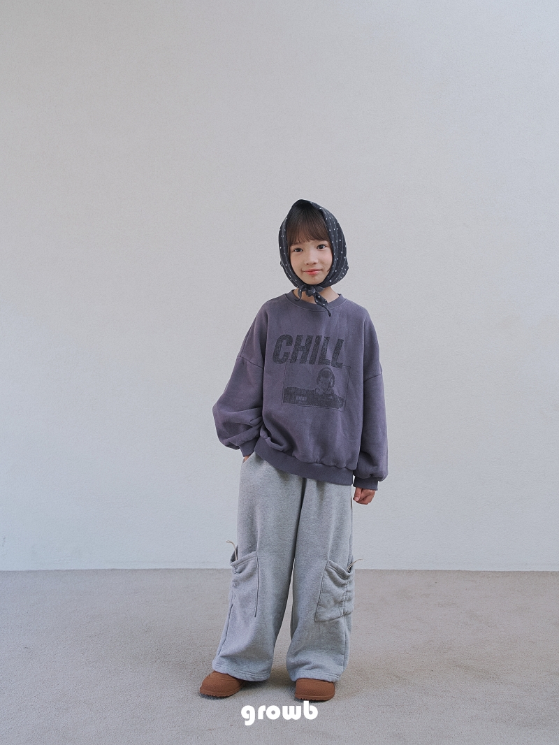 Grow B - Korean Children Fashion - #littlefashionista - DJ Sweatshirt - 12