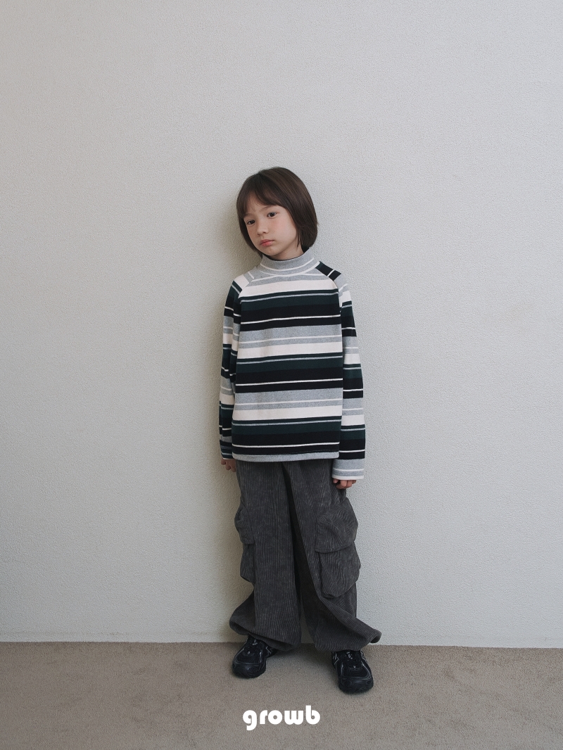 Grow B - Korean Children Fashion - #littlefashionista - Big Pocket Pants - 9