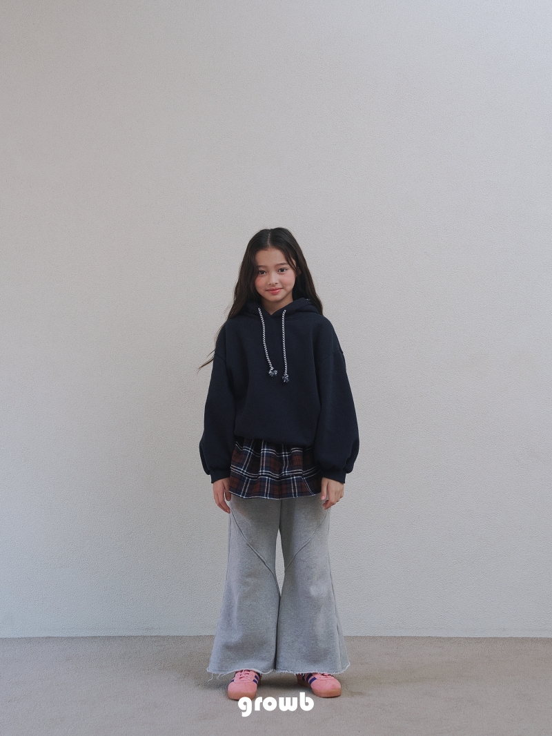 Grow B - Korean Children Fashion - #littlefashionista - Jenny Bootcut Pants (Stripe) - 6