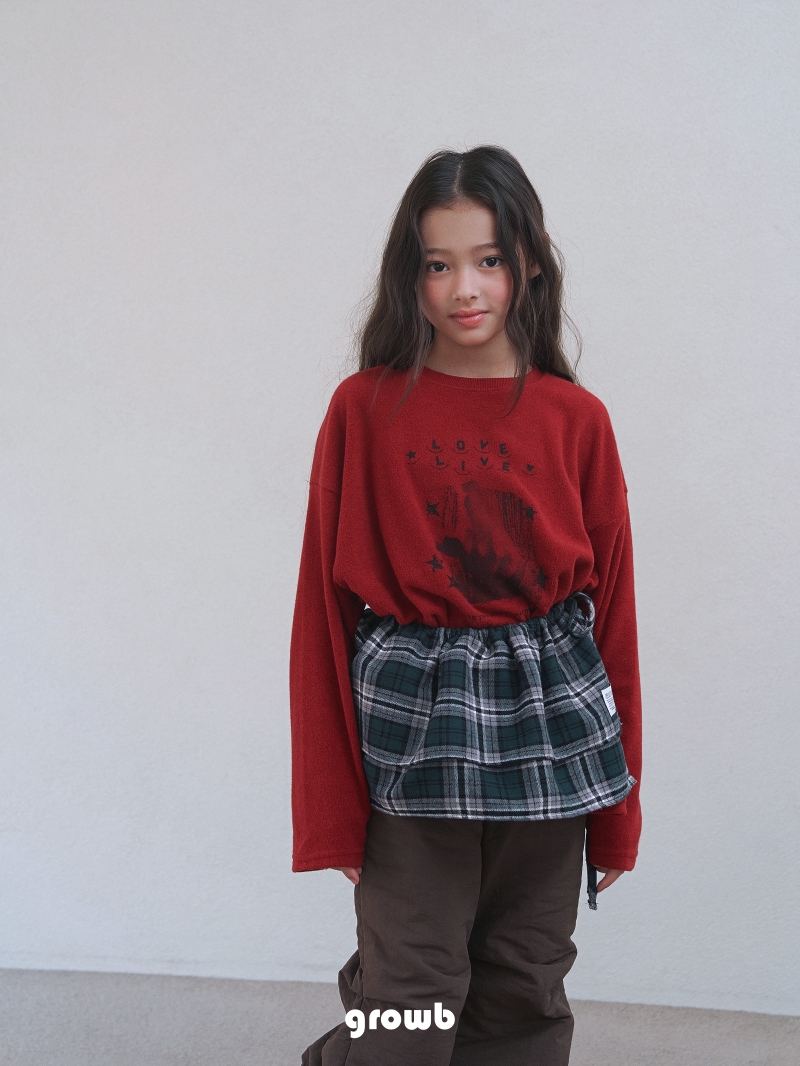 Grow B - Korean Children Fashion - #littlefashionista - Love Mic Tee - 5