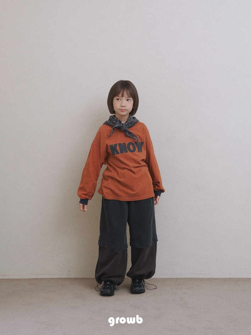 Grow B - Korean Children Fashion - #magicofchildhood - Know Tee - 12