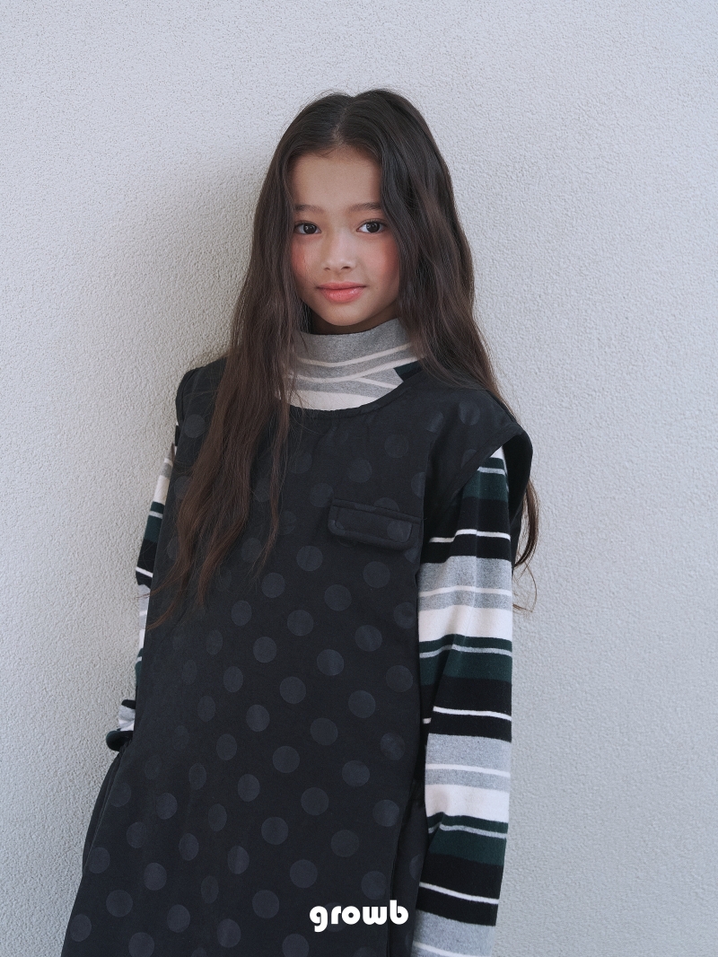 Grow B - Korean Children Fashion - #magicofchildhood - Multi Turtleneck Tee - 5