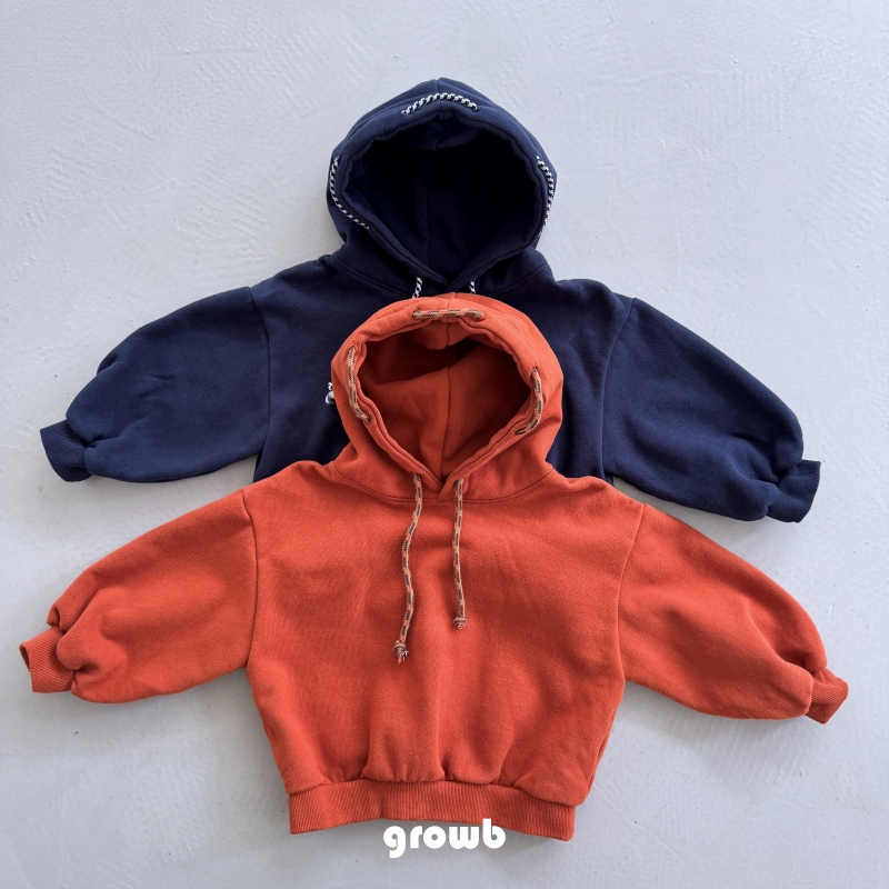 Grow B - Korean Children Fashion - #minifashionista - Rope Hoodie