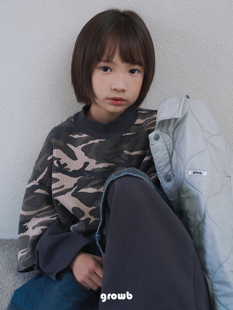 Grow B - Korean Children Fashion - #minifashionista - Rare Camo Tee - 7