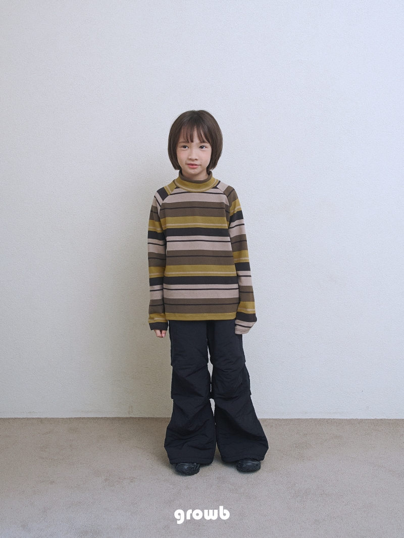 Grow B - Korean Children Fashion - #minifashionista - Rivet Bonding Pants - 10