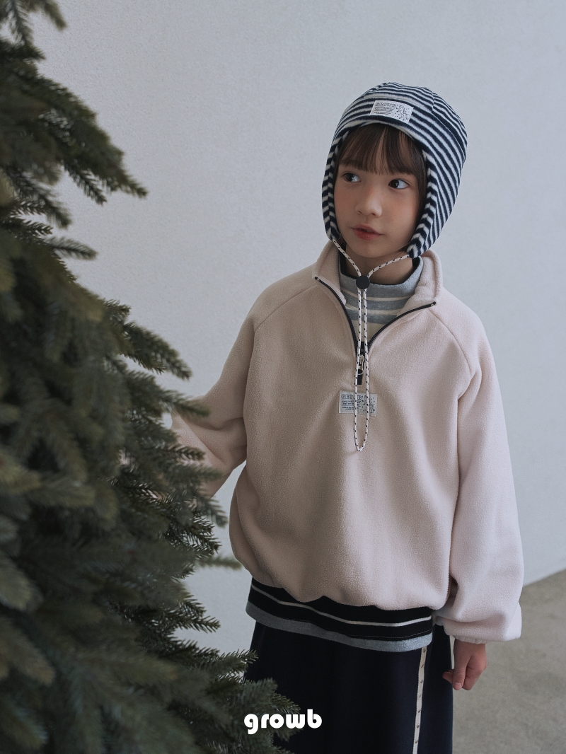 Grow B - Korean Children Fashion - #prettylittlegirls - In Zip-Up - 6