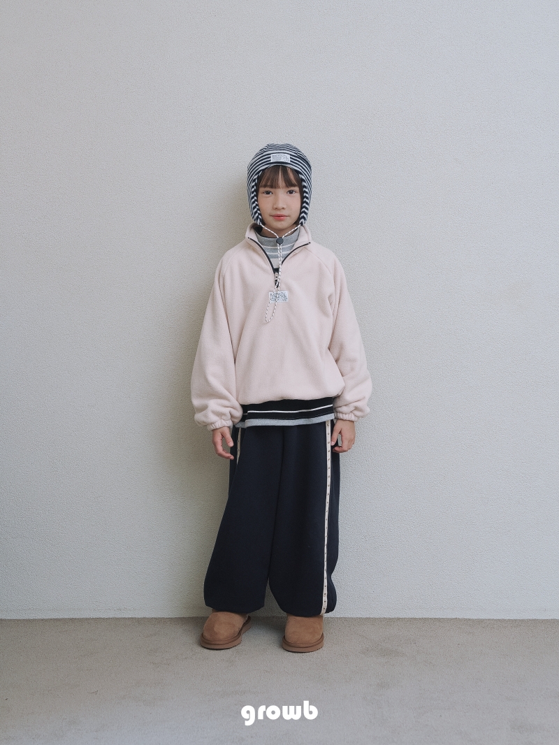 Grow B - Korean Children Fashion - #stylishchildhood - Stud Jogger Pants - 3