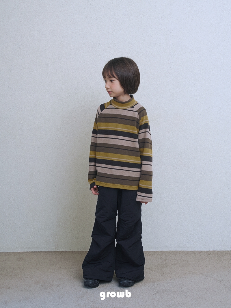 Grow B - Korean Children Fashion - #todddlerfashion - Rivet Bonding Pants - 12