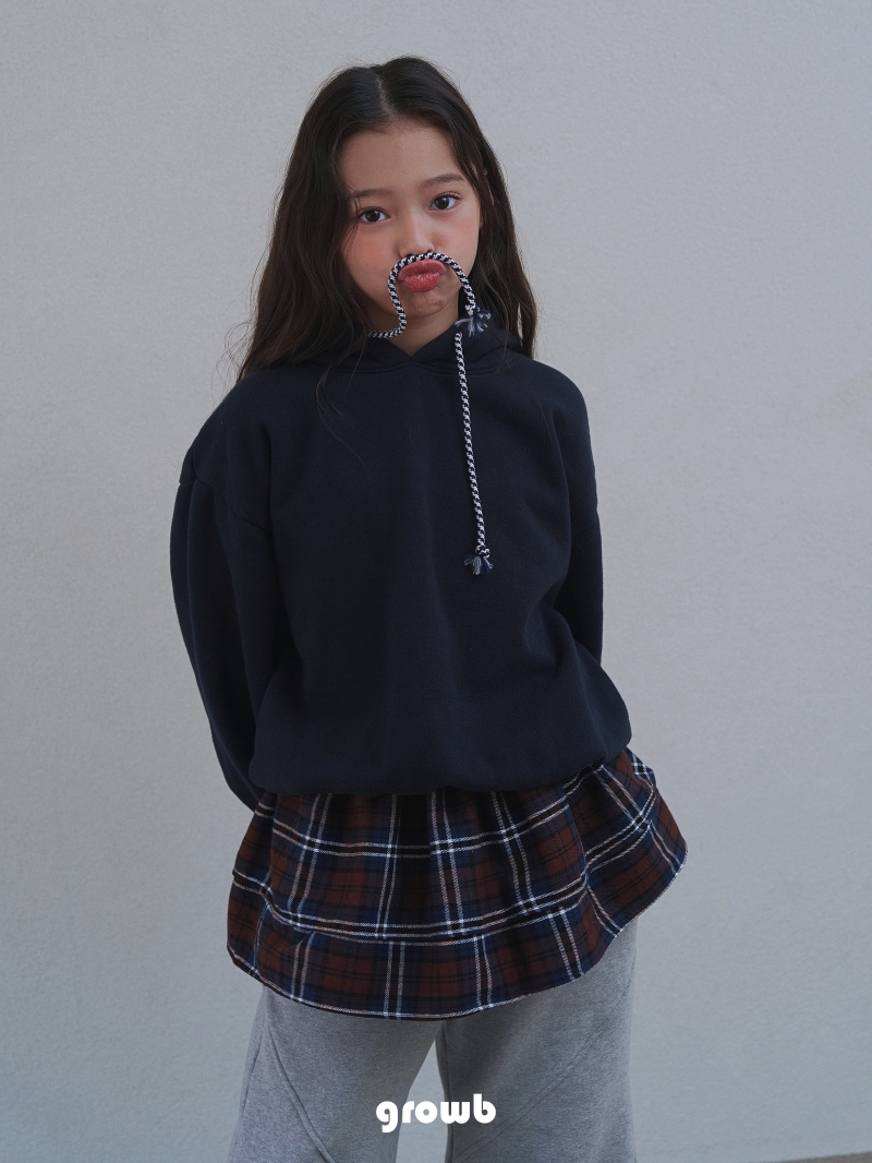 Grow B - Korean Children Fashion - #todddlerfashion - Rope Hoodie - 4