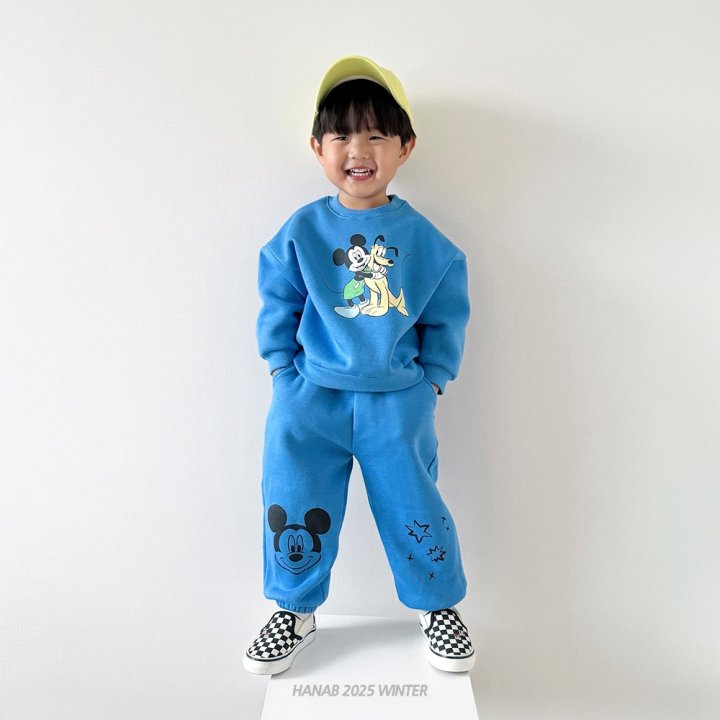 Hanab - Korean Children Fashion - #kidzfashiontrend - Winter M Brushed Set - 4