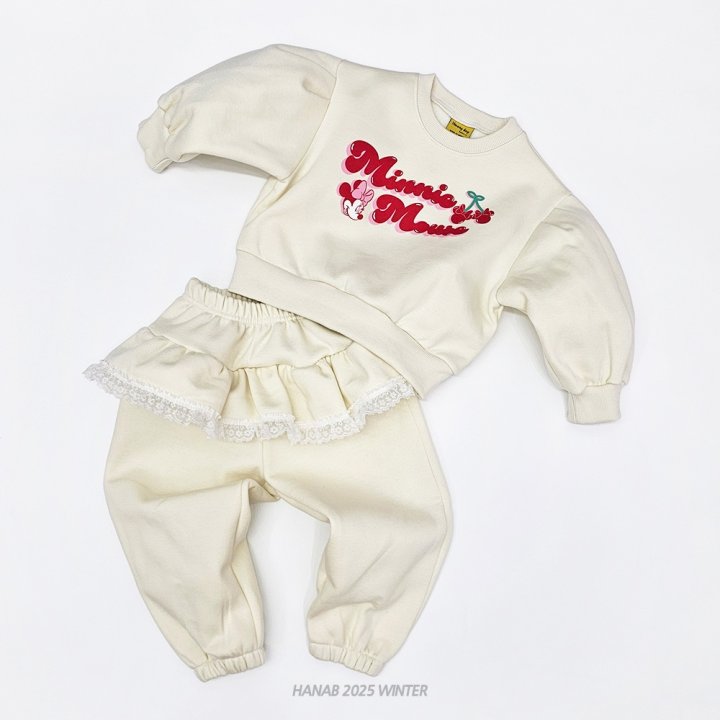 Hanab - Korean Children Fashion - #kidsshorts - Mini Cherry Brushed Set - 3