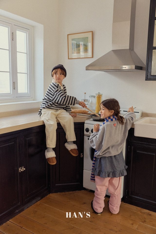 Han's - Korean Children Fashion - #Kfashion4kids - Check Layered Skirt - 9