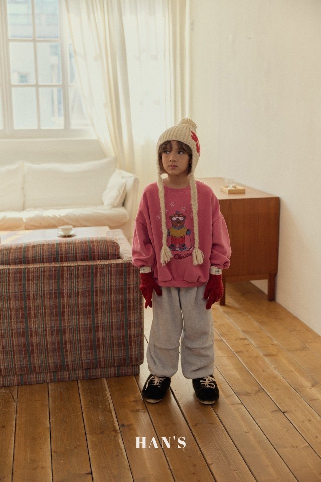 Han's - Korean Children Fashion - #Kfashion4kids - Ski Bear Sweatshirt - 6