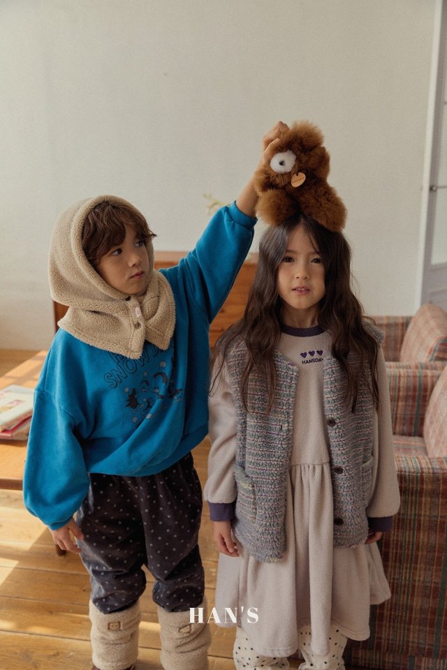 Han's - Korean Children Fashion - #childofig - Dot Corduroy Pants - 6