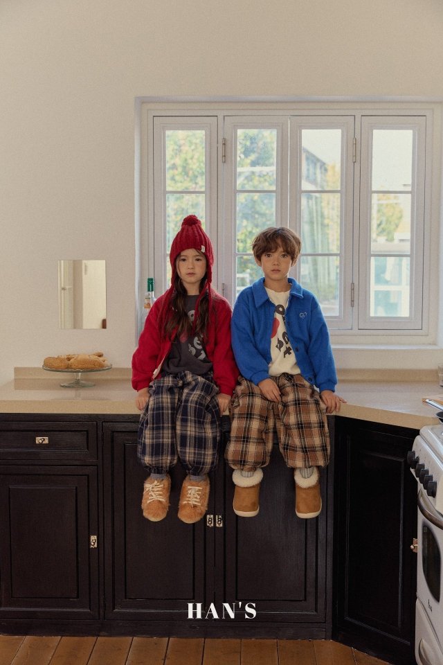 Han's - Korean Children Fashion - #childofig - Collar Fleece Cardigan - 10