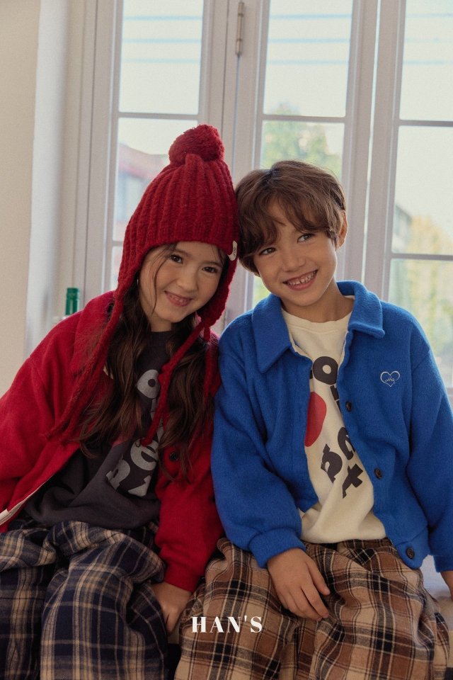 Han's - Korean Children Fashion - #childofig - Collar Fleece Cardigan - 11