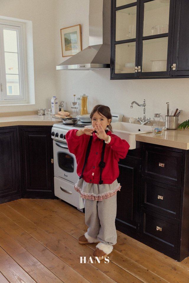 Han's - Korean Children Fashion - #childofig - Check Lace Pants - 7