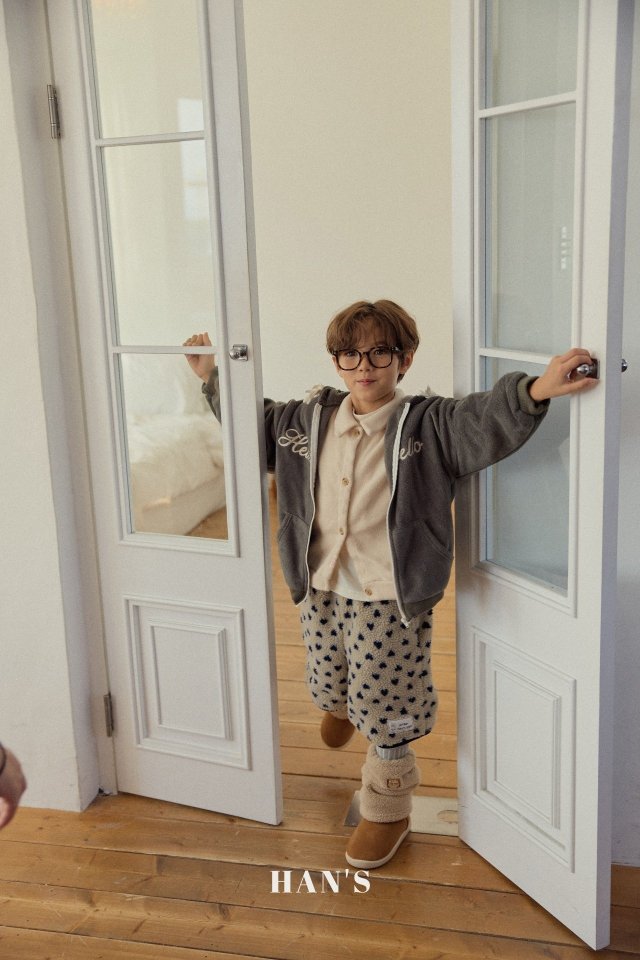 Han's - Korean Children Fashion - #childrensboutique - Hello Hood Zip-Up - 5