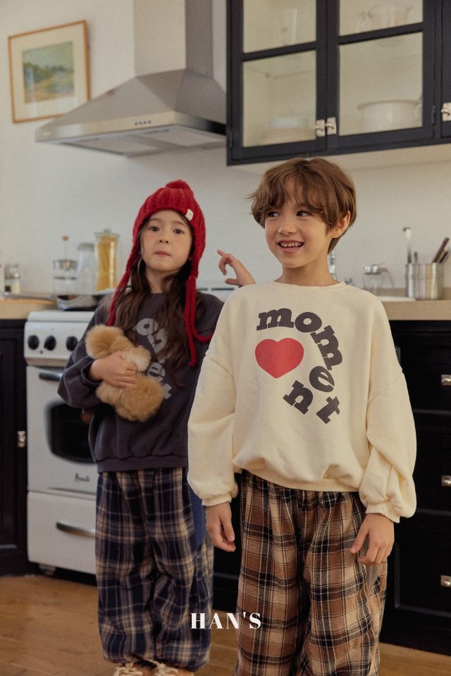 Han's - Korean Children Fashion - #childrensboutique - Heart Moment Sweatshirt - 5