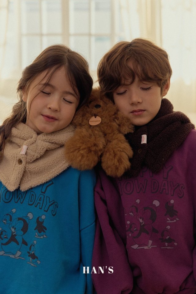 Han's - Korean Children Fashion - #designkidswear - Fluffy Hood Warmer - 9
