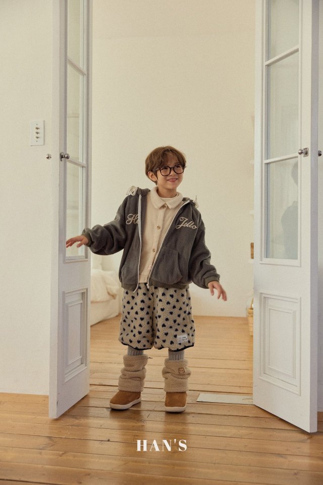 Han's - Korean Children Fashion - #designkidswear - Hello Hood Zip-Up - 6
