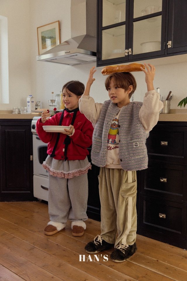 Han's - Korean Children Fashion - #designkidswear - Check Lace Pants - 9