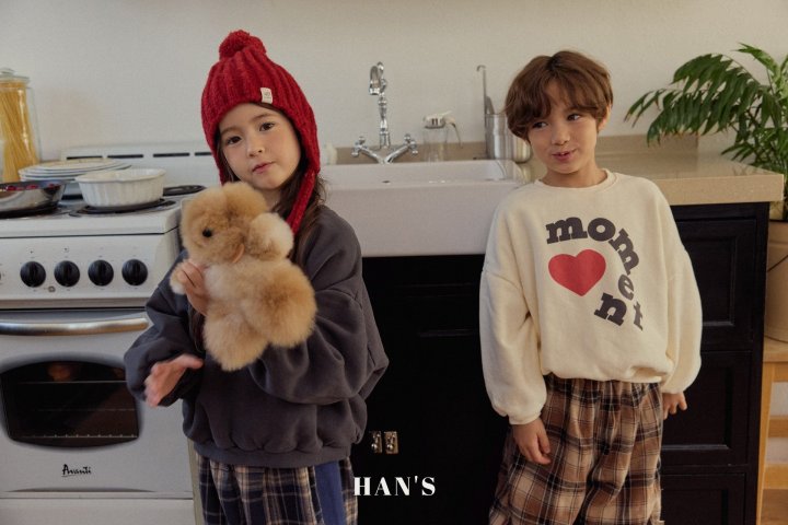 Han's - Korean Children Fashion - #designkidswear - Heart Moment Sweatshirt - 6
