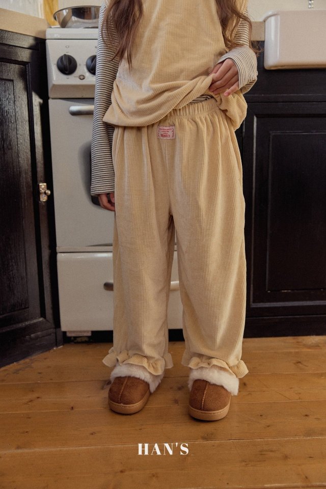 Han's - Korean Children Fashion - #discoveringself - Mink Frill Pants - 3