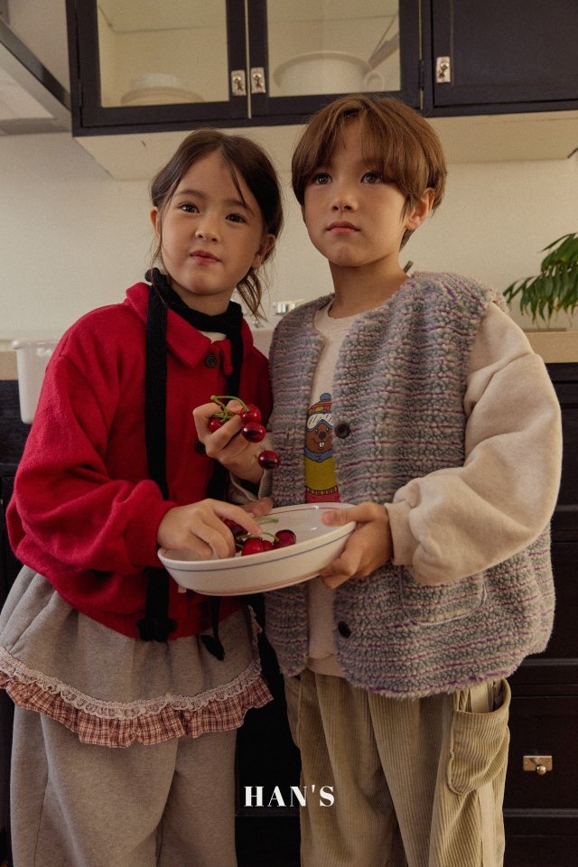 Han's - Korean Children Fashion - #discoveringself - Check Lace Pants - 10